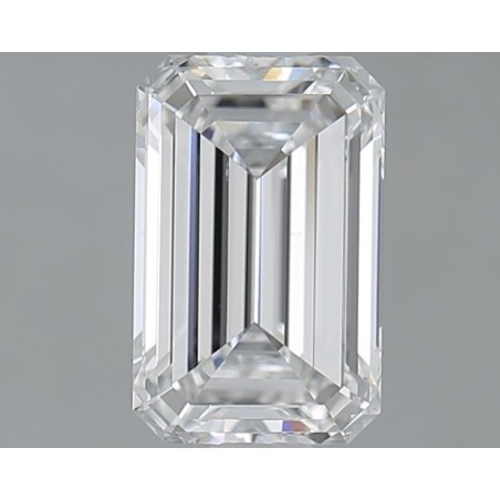 Diament szlif szmaragdowy, 0.9ct, VS1, E, GIA 7538411739