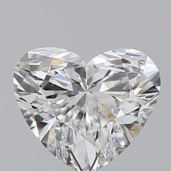 Diament serce, 0.84ct, VS2, D, GIA 6535033383