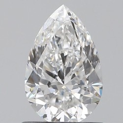 Diament szlif gruszkowy, 0.8ct, VS1, E, GIA 6535143022