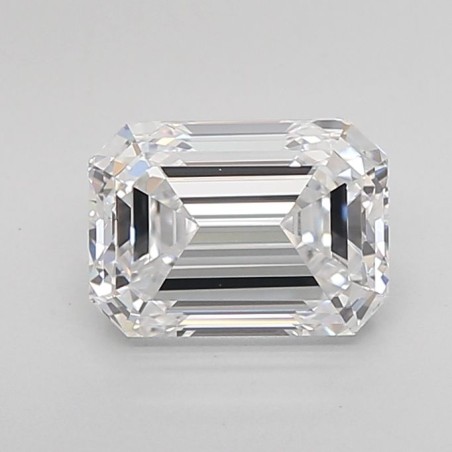 Diament laboratoryjny szlif szmaragdowy, 1.6ct, VVS2, E, IGI LG696560228