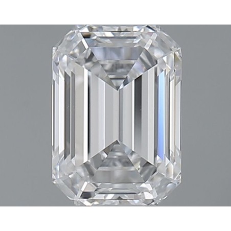 Diament szlif szmaragdowy, 0.7ct, VS1, D, GIA 7532522877