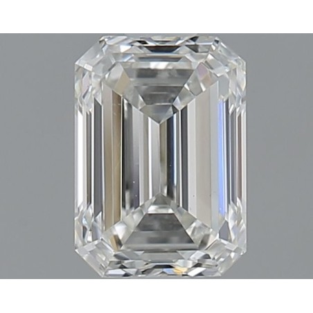 Diament szlif szmaragdowy, 0.7ct, VS1, H, GIA 6531781920