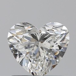 Diament serce, 0.7ct, VVS2, I, GIA 6531687388