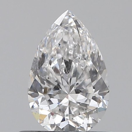 Diament szlif gruszkowy, 0.6ct, SI2, E, GIA 6531925806