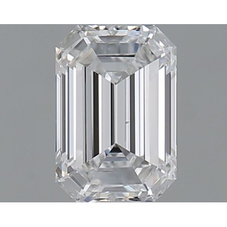 Diament szlif szmaragdowy, 0.7ct, VS2, D, GIA 6535919768
