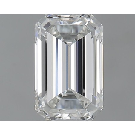 Diament szlif szmaragdowy, 0.7ct, VVS2, H, GIA 1539388892