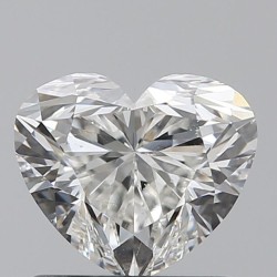 Diament serce, 0.92ct, SI1, H, GIA 7531521903