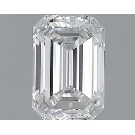 Diament szlif szmaragdowy, 0.8ct, SI1, E, GIA 7536923102