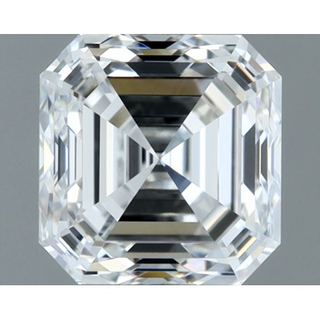 Diament szlif szmaragdowy kwadratowy, 1.4ct, VVS2, E, GIA 6521891344