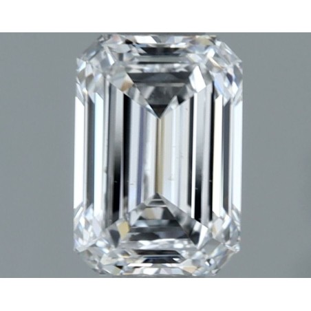 Diament szlif szmaragdowy, 0.8ct, VS2, D, GIA 6532142001