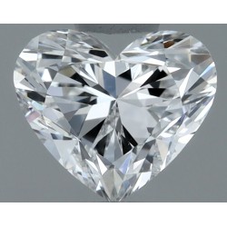 Diament serce, 0.6ct, VVS1, F, GIA 6532418204