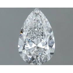 Diament szlif gruszkowy, 0.6ct, VS2, E, GIA 6531556789