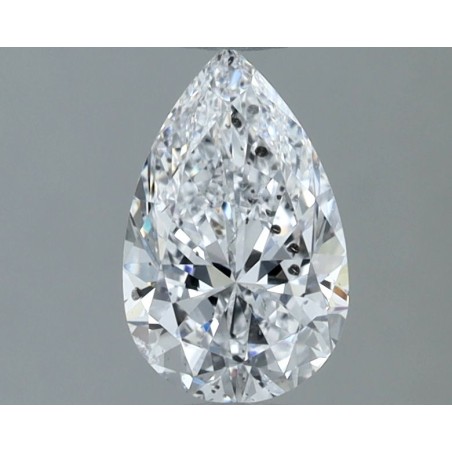Diament szlif gruszkowy, 0.8ct, SI2, D, GIA 6532521475