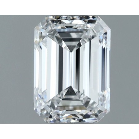 Diament szlif szmaragdowy, 0.9ct, VS1, D, GIA 2537212137