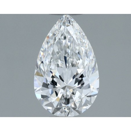 Diament szlif gruszkowy, 0.72ct, VS1, E, GIA 7538349617