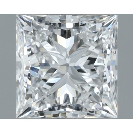 Diament szlif princess, 1ct, VS1, E, GIA 6531115620