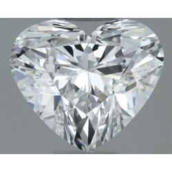 Diament serce, 0.8ct, VS2, F, GIA 7531481650