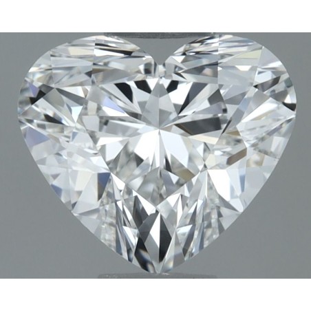 Diament serce, 0.8ct, VS2, F, GIA 7531481650