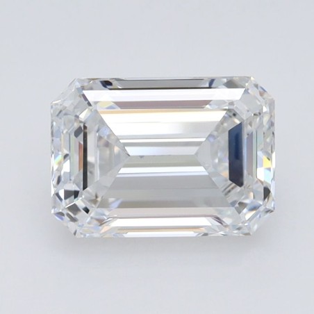 Diament laboratoryjny szlif szmaragdowy, 1.51ct, VVS2, D, IGI LG598340226