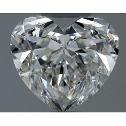 Diament serce, 0.5ct, VS2, H, GIA 5546328643