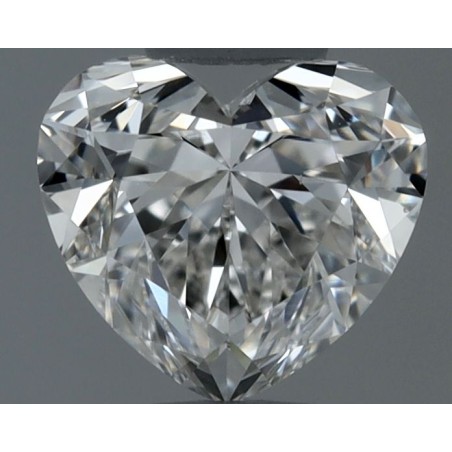 Diament serce, 0.5ct, VS2, H, GIA 5546328643