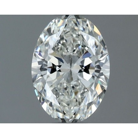 Diament szlif owalny, 0.6ct, VS1, H, GIA 7546330083