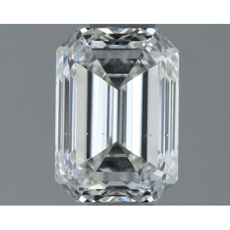 Diament szlif szmaragdowy, 0.82ct, SI1, H, GIA 7546328531