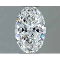 Diament szlif owalny, 0.59ct, SI1, F, GIA 1543328635