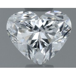 Diament serce, 0.5ct, VS2, E, GIA 6545329423