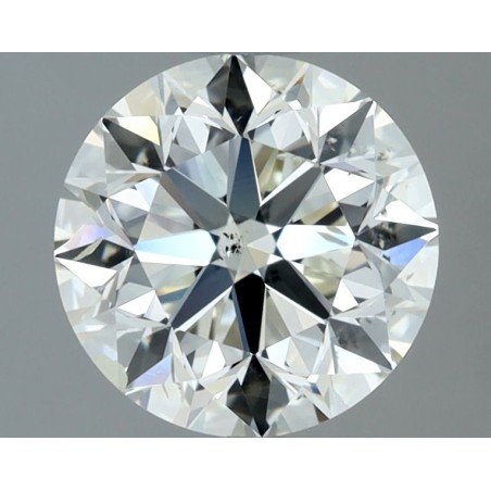 Diament szlif okrągły, 2ct, SI2, I, IGI 728551779