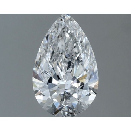 Diament szlif gruszkowy, 1ct, SI2, D, IGI 756554531