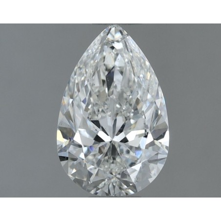 Diament szlif gruszkowy, 1ct, SI1, G, IGI 752547256