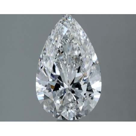 Diament szlif gruszkowy, 1.51ct, SI2, E, GIA 7546299256
