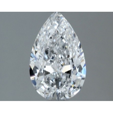 Diament szlif gruszkowy, 1ct, SI1, D, GIA 7542335733