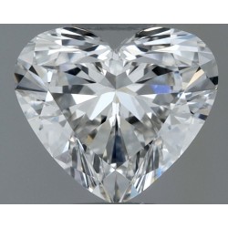 Diament serce, 0.71ct, VVS1, H, GIA 5543201687