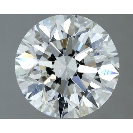 Diament szlif okrągły, 2ct, SI2, H, IGI 737544642