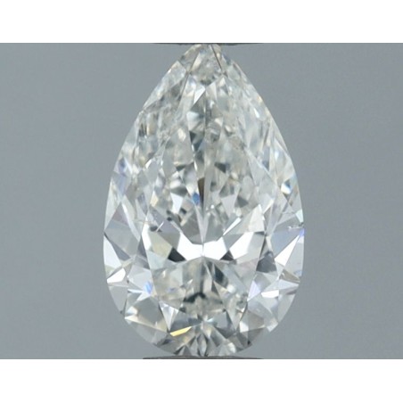 Diament szlif gruszkowy, 0.6ct, SI1, H, GIA 6545093382