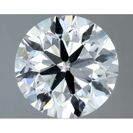 Diament szlif okrągły, 2ct, SI1, G, IGI 737544606