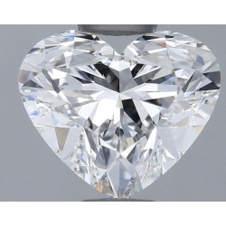 Diament serce, 0.71ct, VS1, E, GIA 6521678982