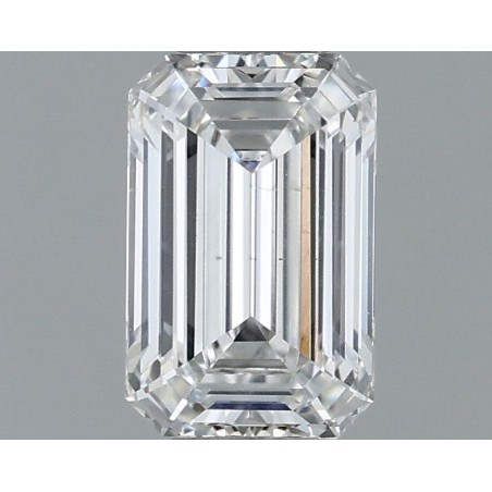 Diament szlif szmaragdowy, 0.5ct, SI1, G, GIA 6532933425