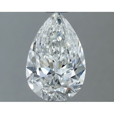 Diament szlif gruszkowy, 1ct, VS2, H, GIA 6541300543