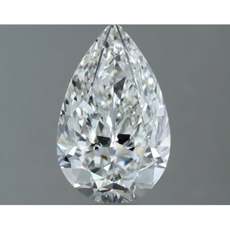 Diament szlif gruszkowy, 1ct, VS2, H, GIA 1545068083