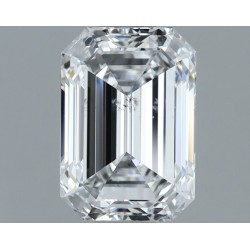 Diament szlif szmaragdowy, 1.3ct, SI2, E, GIA 2536109414