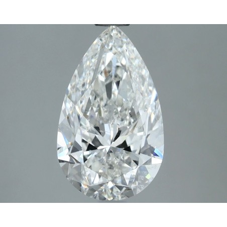 Diament szlif gruszkowy, 2ct, SI2, G, IGI 732579532