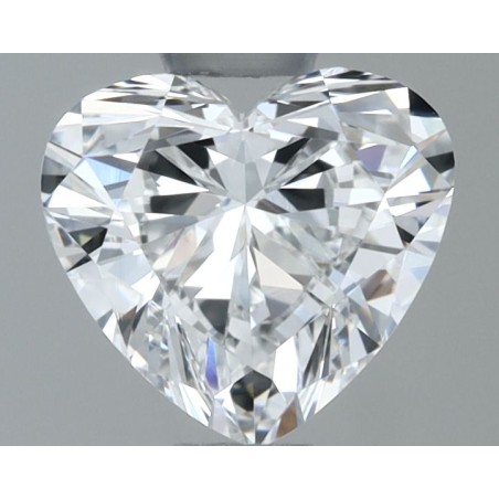 Diament serce, 0.6ct, VS1, F, GIA 6535673042