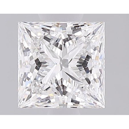 Diament laboratoryjny szlif princess, 1.56ct, VVS1, E, IGI LG692568928
