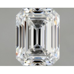 Diament szlif szmaragdowy, 1.9ct, VVS2, E, GIA 7542142240