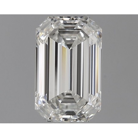 Diament szlif szmaragdowy, 0.9ct, VVS2, H, GIA 1485190723