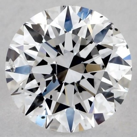 Diament szlif okrągły, 0.7ct, SI2, D, GIA 1387790328