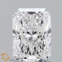 Diament laboratoryjny radiant, 1.73ct, VVS2, E, IGI LG572353503